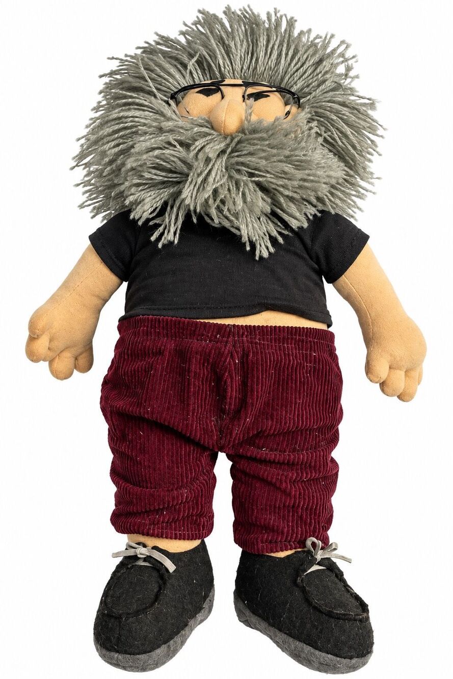 Gund Liquid Blue Jerry Garcia Grateful Dead Plush Doll Stuffed Musician